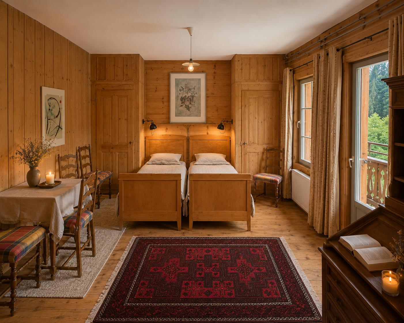 Chambre 2.3 Lilium Croceum, vue 4
