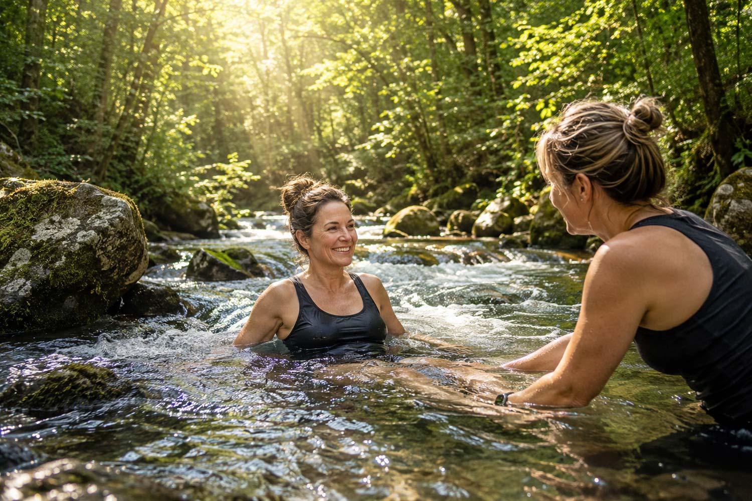 le bienfait de l'hydrothérapie sur le stress